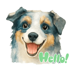 犬さんのリアクションスタンプ