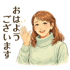 Soft Daily Words Satomi Stickers Refined