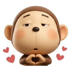 やる気無し。腹巻きおさる⑤