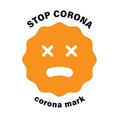 コロナマーク / Stop corona