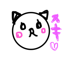 ねこパンちゃんのキモチ-背景色に顔色変る-
