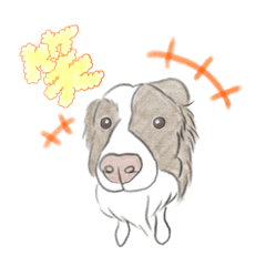 手書きスタンプ〜チョコ＆ニーナ〜