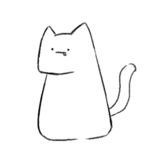 やえばがでたねこ。