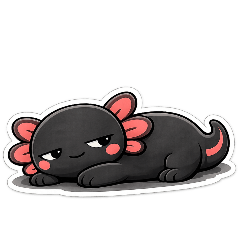 ジト目なウーパールーパーくんRew