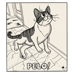 保護ネコのペロ