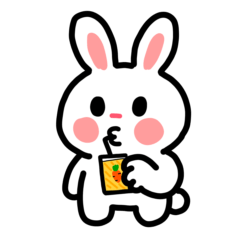 Blushing cutie rabbit