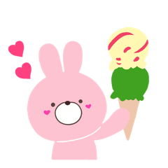 莉央ちゃんのスタンプ2