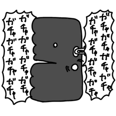 ドアの向こうのうさぎ