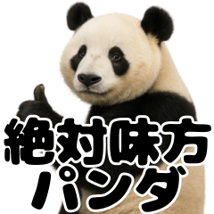 絶対味方パンダ ０１ モードブラック