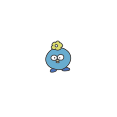ハナトリ（青）