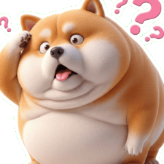 癒やしのぽっちゃり柴犬