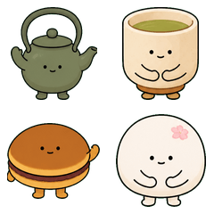 お茶と和菓子のやさしい気づかい