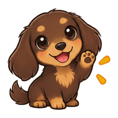 Dachshund Cozy Chat