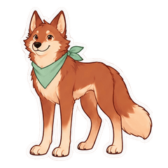 Maned Wolf Little Thank-Yous