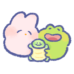 rabbit ribbit bff