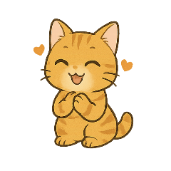 MeeSook : Orange Cat