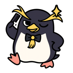 イワトビペンギンの日常スタンプ