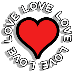 くるくるまわるもじ2