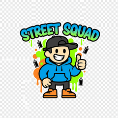 ストリート系デイリースタンプ