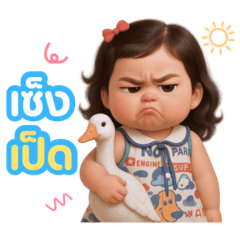 Moody Baby: Cute but Grumpy