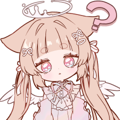 動く♡ゆるねこ女子（エンジェル）