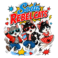 Soda Rebel Cats