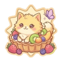 【文字なし】スイートメルヘン♡にゃんこ
