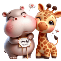 カバは恋で甘え放題