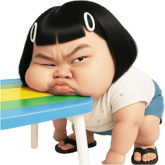 おかしな顔のミス 57