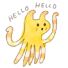 ゆるエイリアンスタンプ