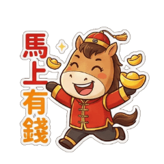 Auspicious words for the Year Horse