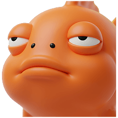 Expressions | 3D Goldfish | Quirky