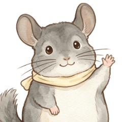 もふもふチンチラ ふくまろの毎日