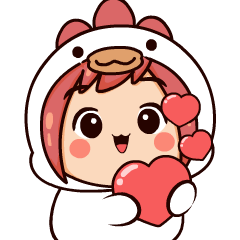 Kazumi Chicken 4 : Animated Stickers