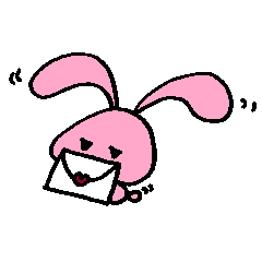 Rabbit of the moody person