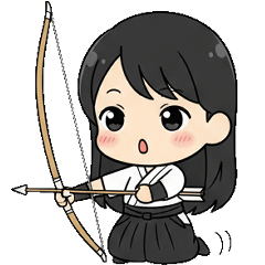 弓道部の女子（その２）