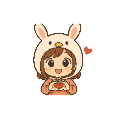 かな　ぎゅースタンプvol.3 被り物シリーズ