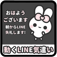 ▶️動く⬛ピョンピョンラビット❼⬛ピンク
