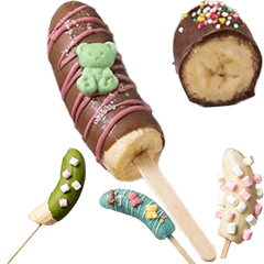 チョコバナナ。