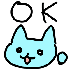 【返信・あいづち】秒で連絡らくがきねこ