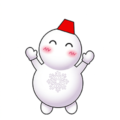 ふちこちゃんスタンプ