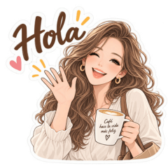 美しい人生♡大人可愛いスペイン語スタンプ