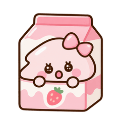 おめかしりぼん｜もちっこ いちごみるく