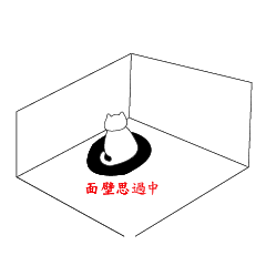 The cat reflects human's life manner