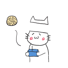 sticker of very serious animals