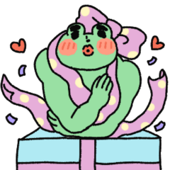 ラブリー筋肉カエル4(韓国語)