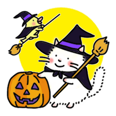 ふわふわねこさん（秋）