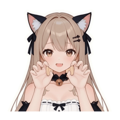 ねこ耳スタンプω2