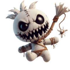 呪い人形でビビらせる