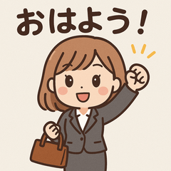 OLのぼやきスタンプ